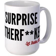 Dexter Doakes Surprise Large Mug for
