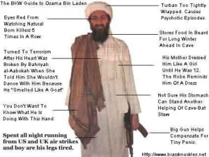 Bin Laden Profile - Funny advertisement for Osama Bin Laden profile