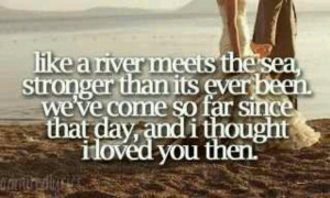 thought I loved you then--Brad Paisley