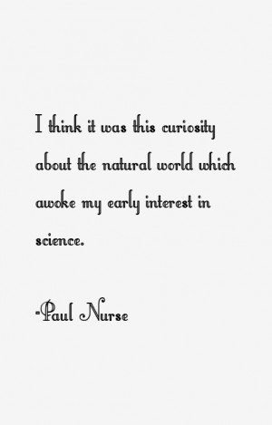 Paul Nurse Quotes & Sayings