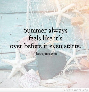 can't believe July is almost over! Summer always feels like it's over ...