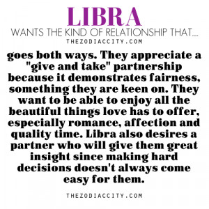 Zodiac Files: Libra Ideal Relationship.
