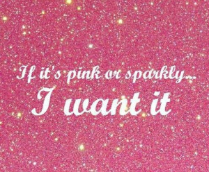 pink sparkly