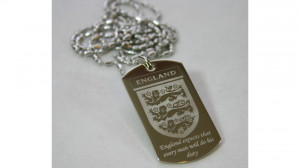 Personalised Dog Tag Necklace Any Quote or Words