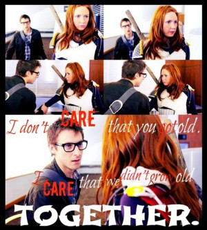 Amy and Rory - The girl who waited - quote by Beckie-Pond