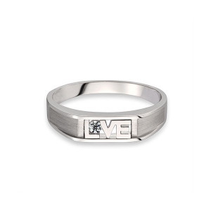 promise rings love diamond wedding band ring for girlfriend