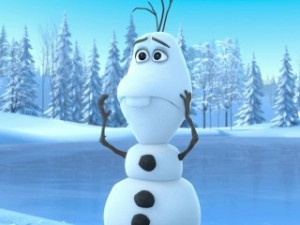 Olaf without his nose