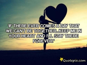 And Stay There Forever Quot