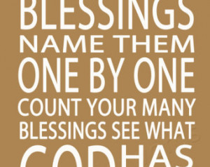 Count Your Blessings Hymn