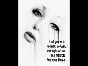 image~ I put you on a pedestal so high, I lost sight of me...