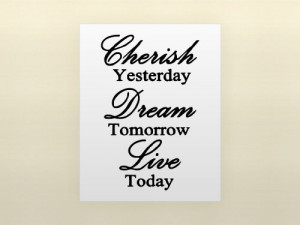 ... TODAY Vinyl wall art Inspirational quotes and sayings home decor