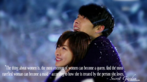 fyeahkdramaquotes:Secret Garden (2010)“The thing about women is, the ...