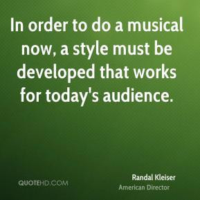 More Randal Kleiser Quotes
