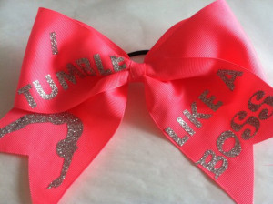 cheer bows with sayings
