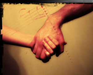 ... the tangle of hands is very romantic and love We hope that you like it