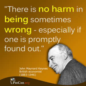 Critical Thinking Quote: John Maynard Keynes
