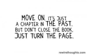 Move On To The Next Chapter In Life #quotes #inspirational