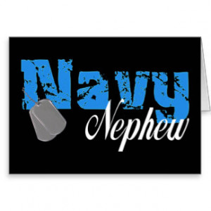 Aunt Hero Navy Greeting Cards