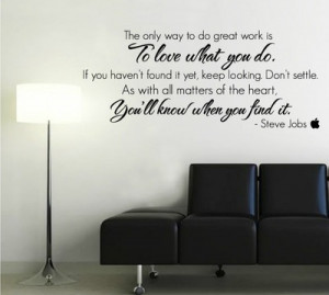 Quote on the wall in my new office