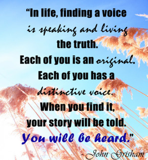 are you telling your story are you sharing your message if you are not ...