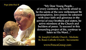 His Holiness P ope John Paul II