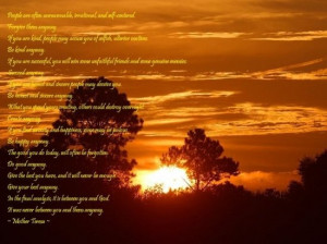 Mother Teresa Wallpaper Quotes Picture