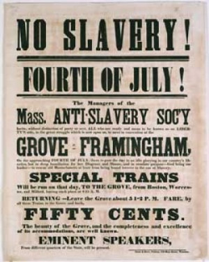 Many abolitionists, risked their own lives to protest slavery which ...
