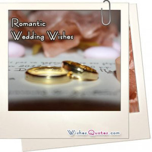 Romantic Wedding Wishes For Newly Married Couple