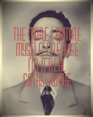 Salvador Dali quote. He's really funny in a strange little way.
