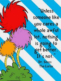 dr seuss from the lorax just saw the movie with the kids and love it s ...