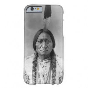 sitting bull historical photo iphone 6 case sioux chief sitting bull ...