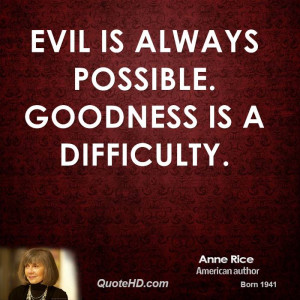 Anne Rice Death Quotes Quotehd