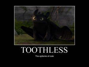Toothless The Dragon