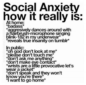 social phobia problems