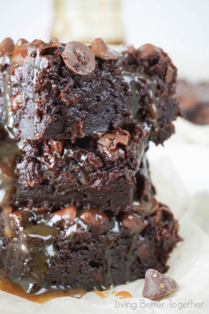 Loaded One-Pot Caramel Fudge Brownies with Nestle Toll House ...