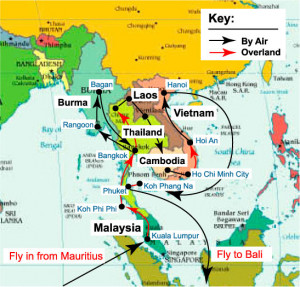 South East Asia Itinerary