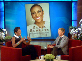 Robin Roberts on Surviving Cancer Carla Bruni Meets Ellen Robin ...