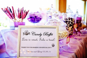 Candy Buffet Table Wedding And Events Pinterest