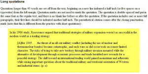 Apa Long Quotes In Papers