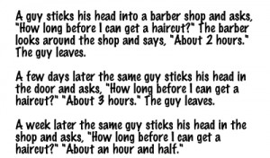 The Busy Barber