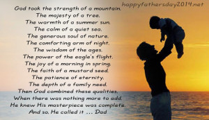 Fathers day poems, poetry with pictures and images