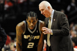 ... Leonard Steps into Spotlight as Spurs Reach Western Conference Finals