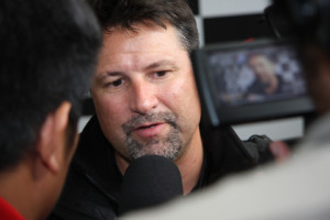 A1GP Andretti Green Racing met Marco Andretti en Danica Patrick in