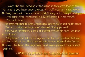 Sinful In Spurs (Laura Wright)