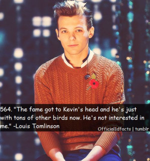 Louis Tomlinson on Kevin xD One Direction