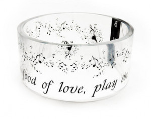 Resin Bangle, Literary Quote Bangle , handmade & ships in the USA ...