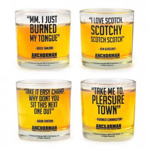 ... shot glasses in the world...aside from other Anchorman shot glasses