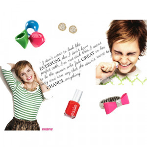 fashion look from October 2011 featuring H&M rings, BCBGeneration ...