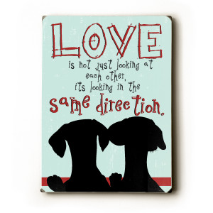 Dog Print: Love is not just looking at each other, it’s looking in ...