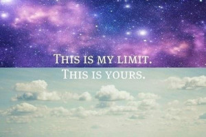 galaxy, girl, limit, love, quote, quotes, sky, text, universe